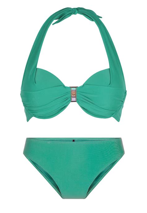 bikini oberteil grün|Bikini